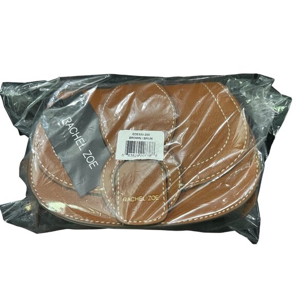 Rachel Zoe NWT Edessi Vegan Leather Convertible Crossbody & Belt Bag Brown - Picture 5 of 16
